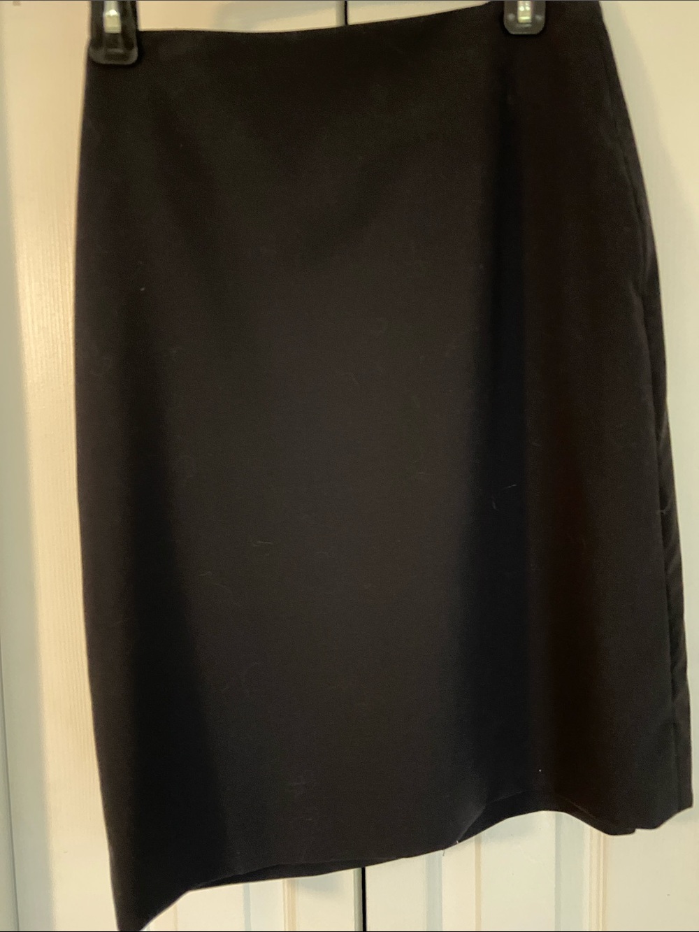 Lands' End Navy Pencil Skirt - Classic Straight Fit